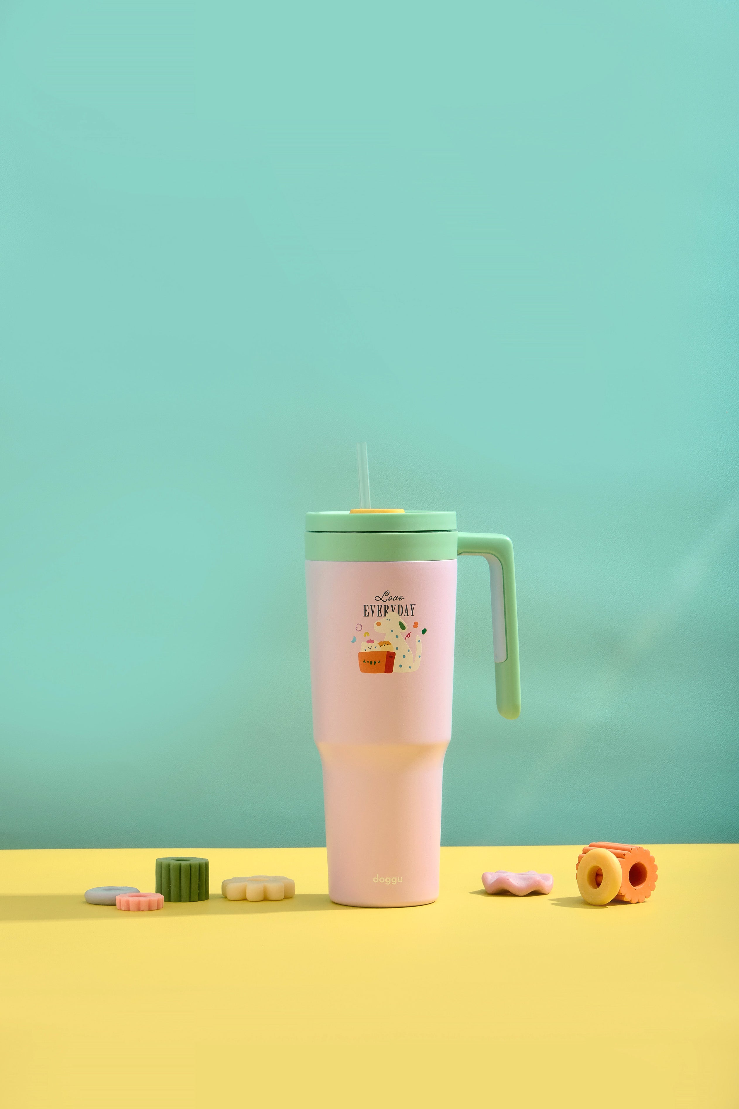 Doggu In the Morning tumbler