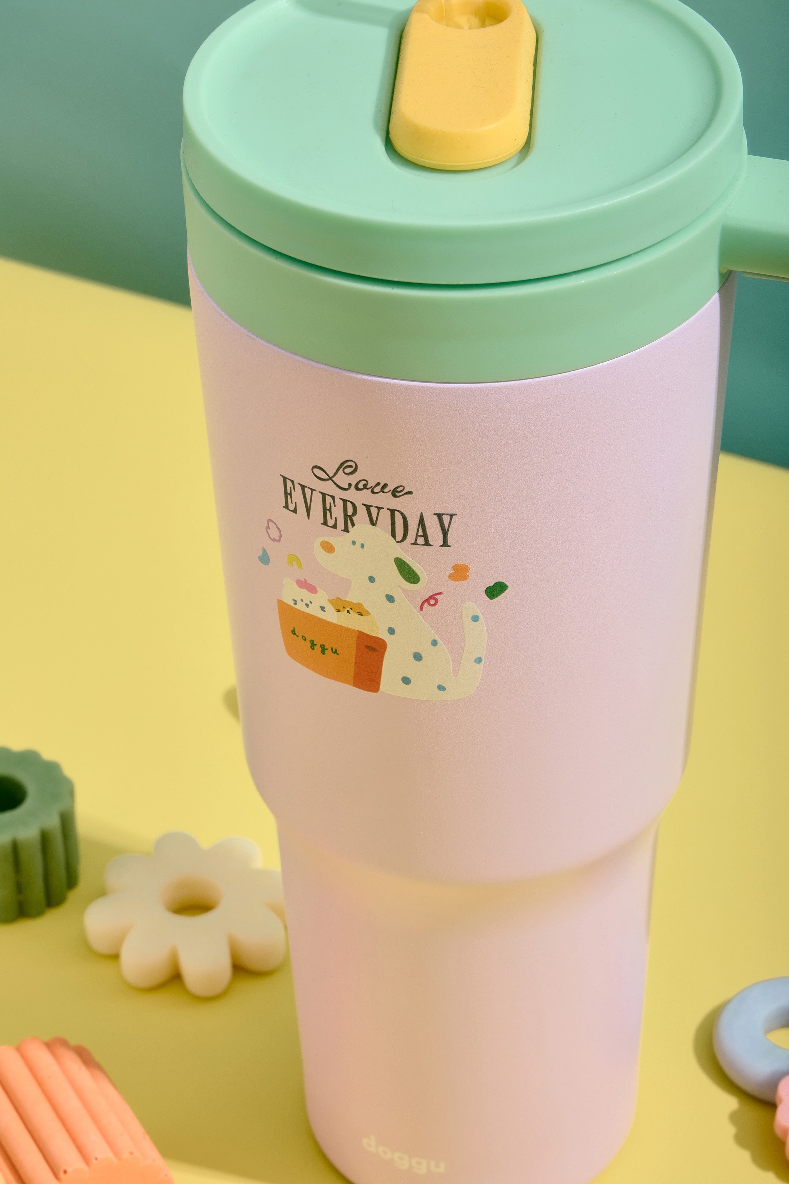 Doggu In the Morning tumbler