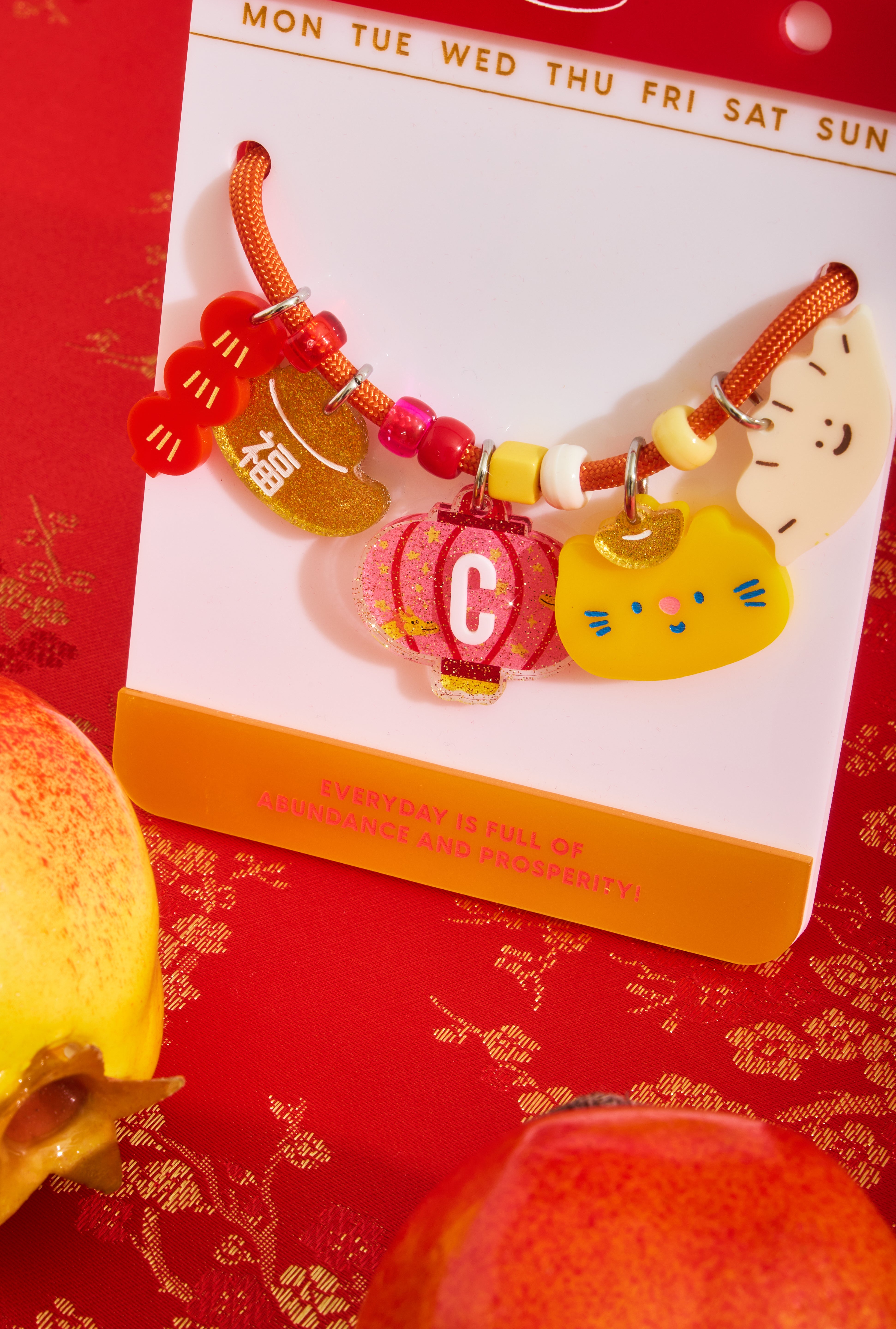 Lucky Dragon Lantern Necklace : Fufu SET MD'S PICK