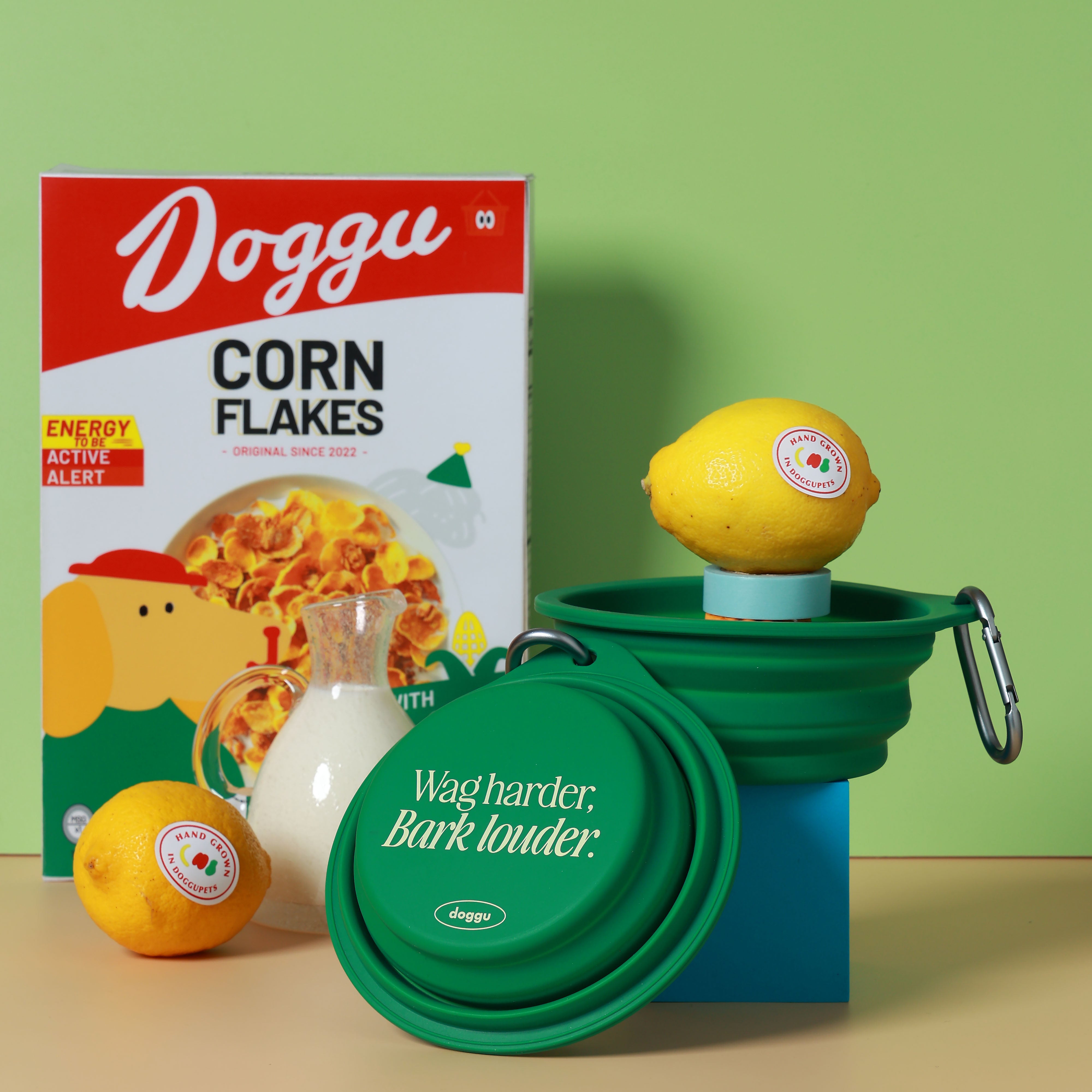 Wag harder, Bark louder water bowl