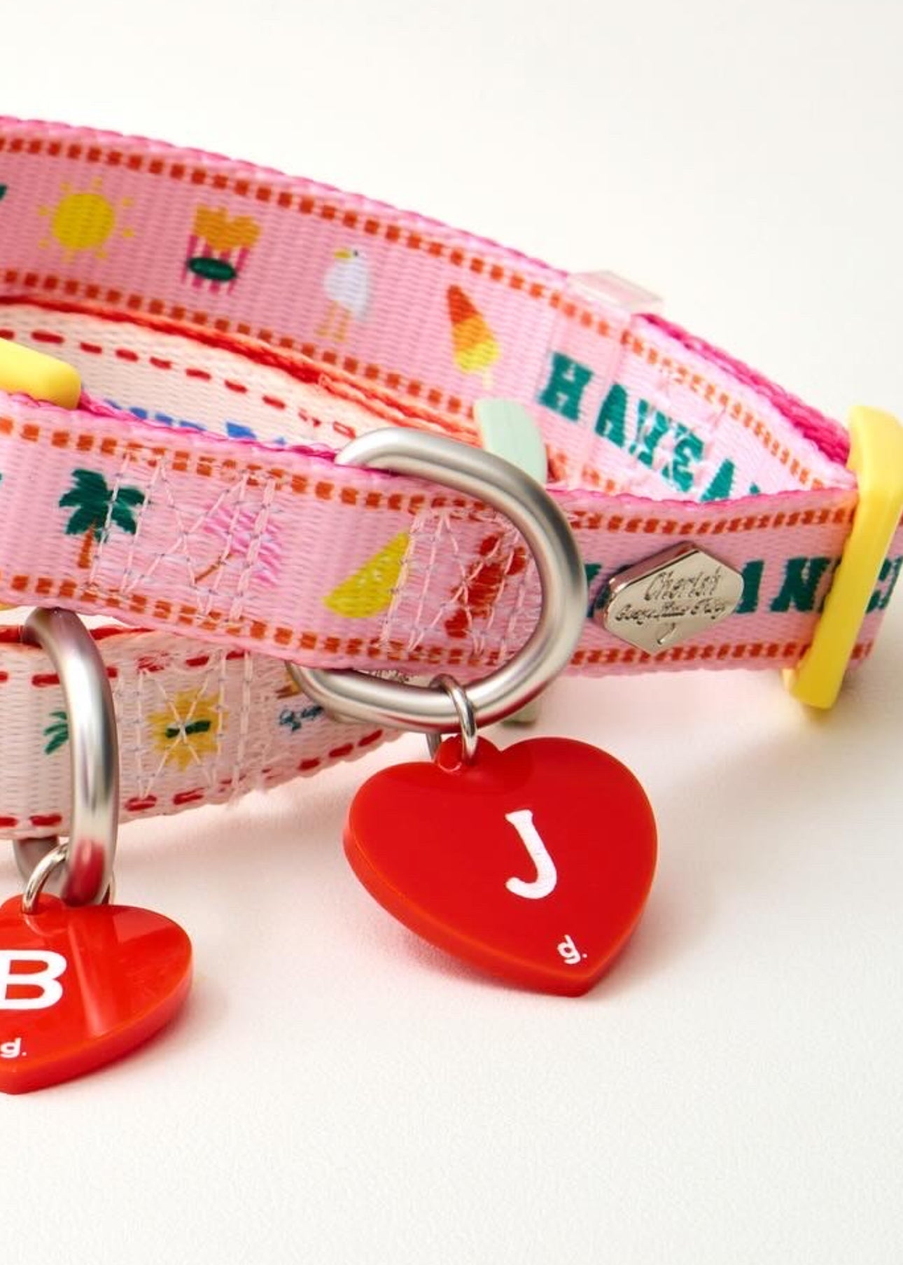 Heart Amis Initial Charm