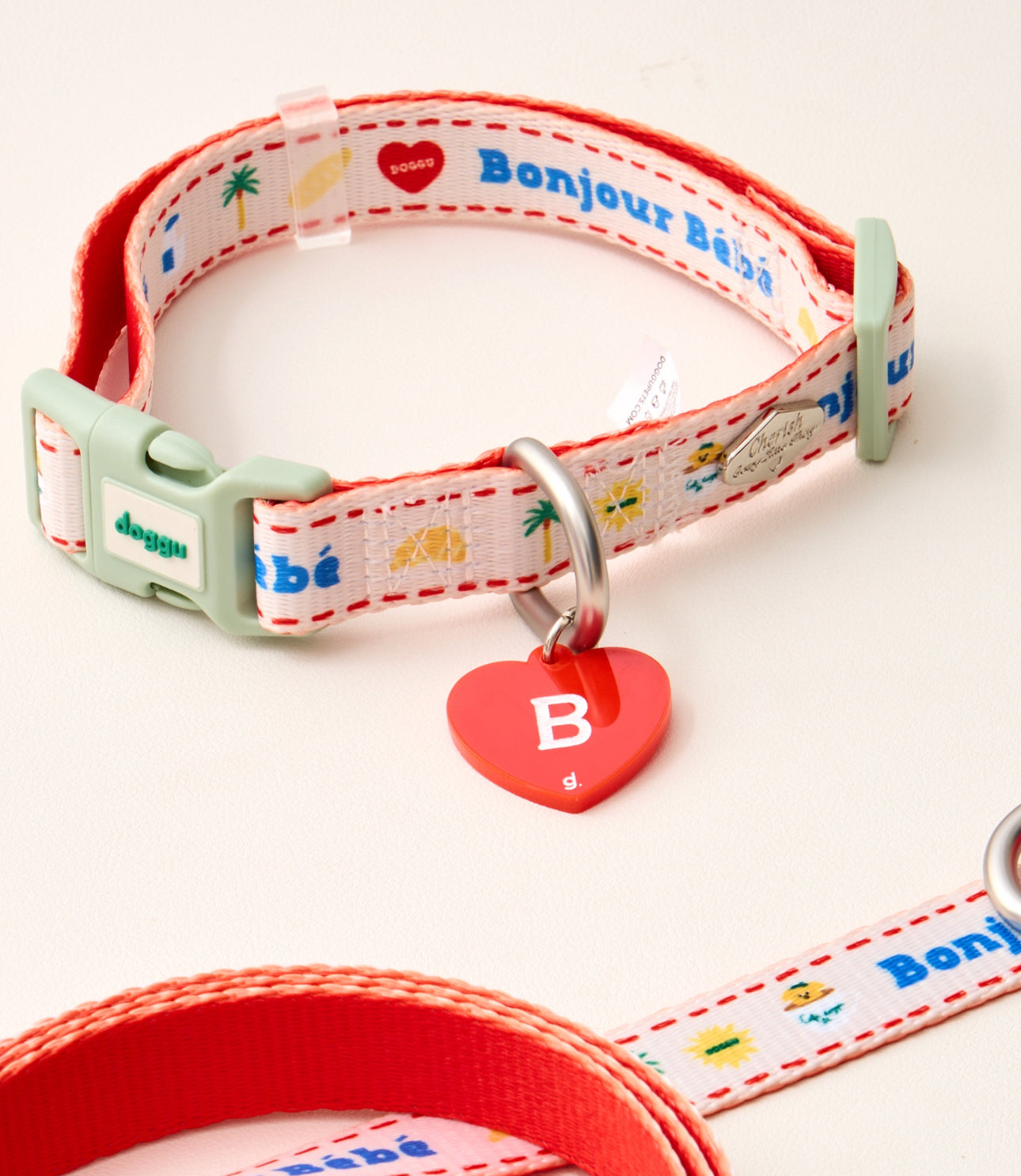 Heart Amis Initial Charm