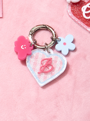 Baby Pink Heart Signage Initial : My Girl