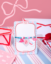 My girl necklace PINK HEART SET - MD'S PICK
