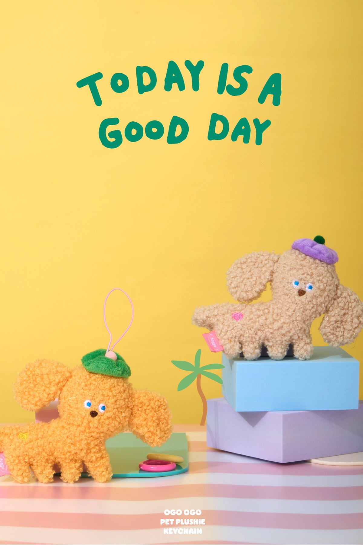 Ogo Ogo pet plushie keychain