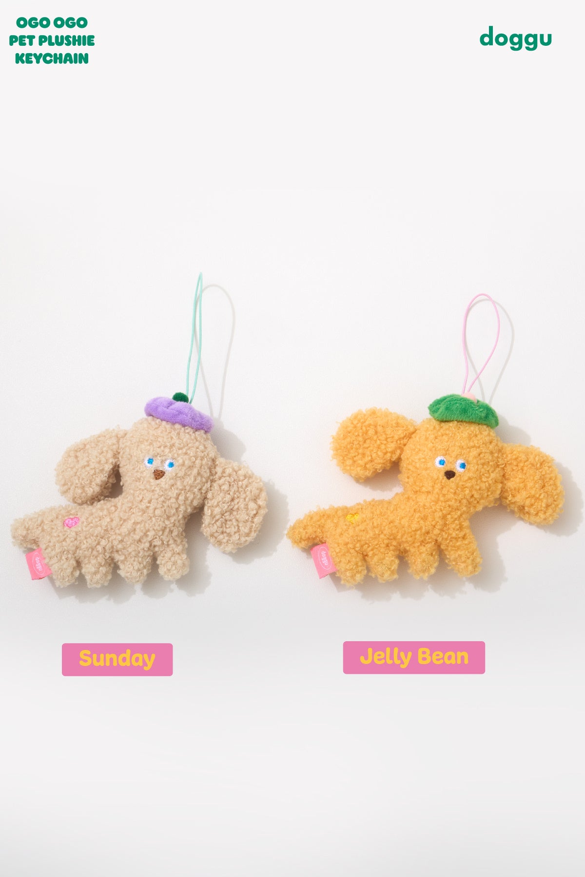 Ogo Ogo pet plushie keychain