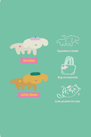 Ogo Ogo pet plushie keychain