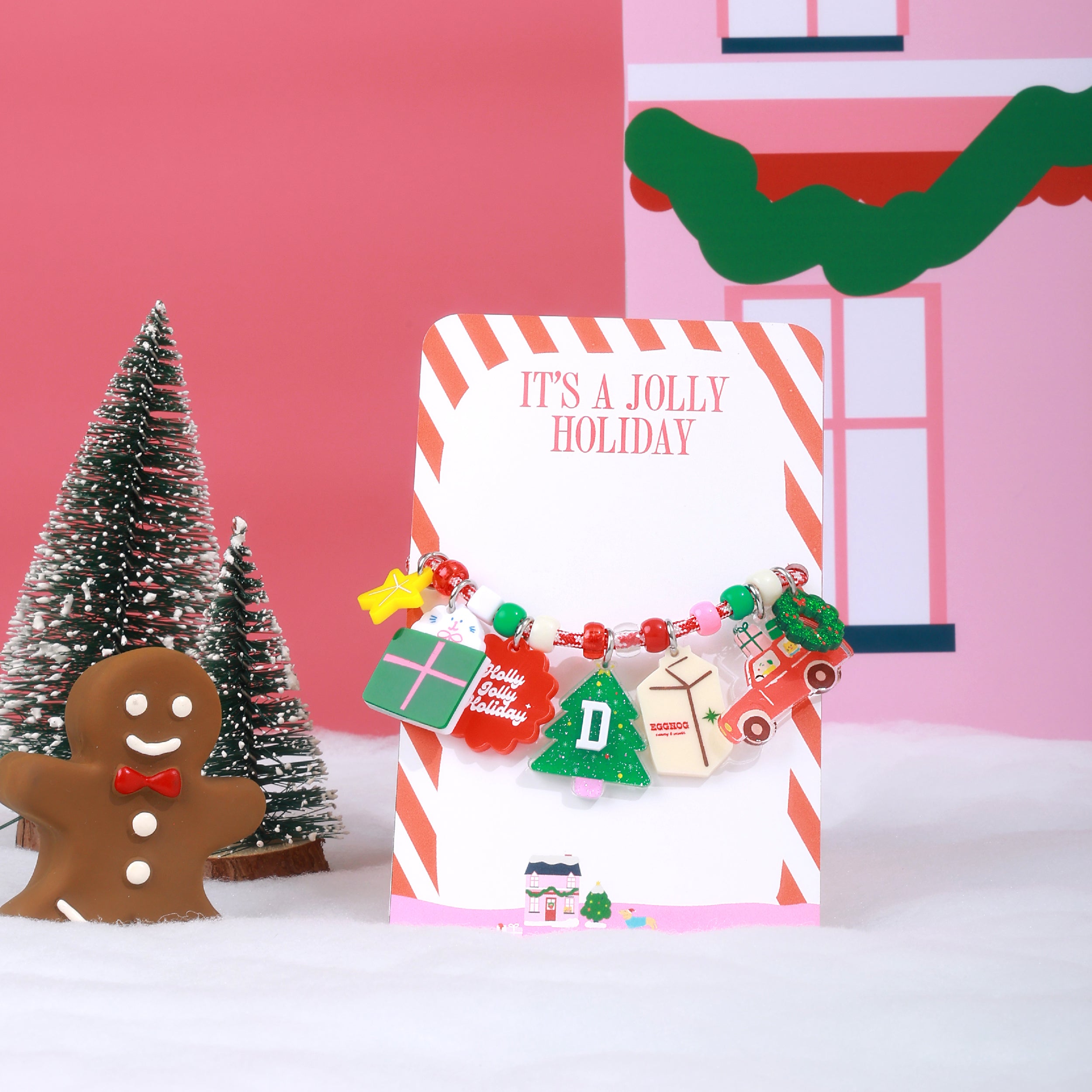 Create your own : It's a Jolly Holiday Necklace