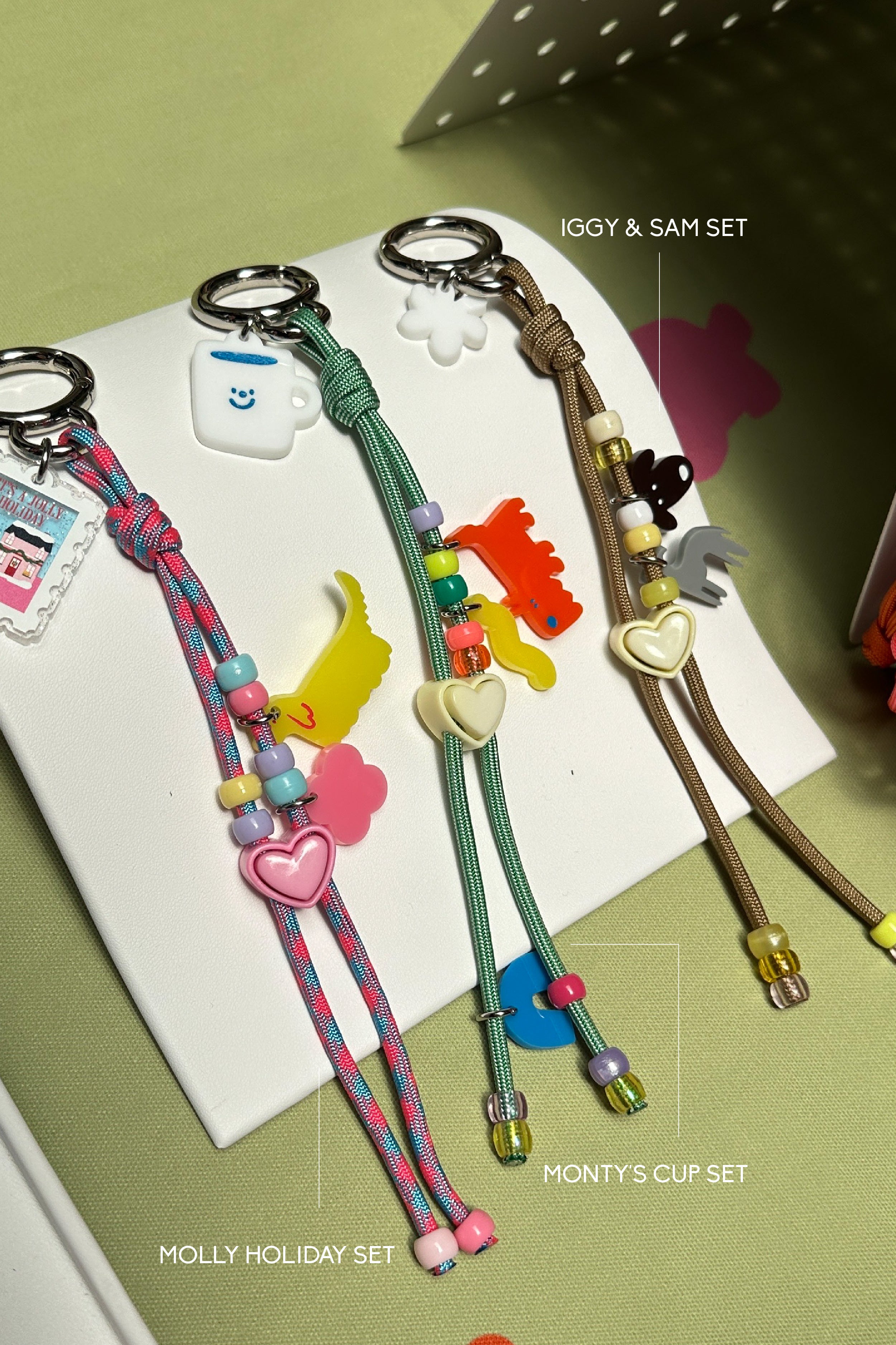 Billie's Furry friend keychain