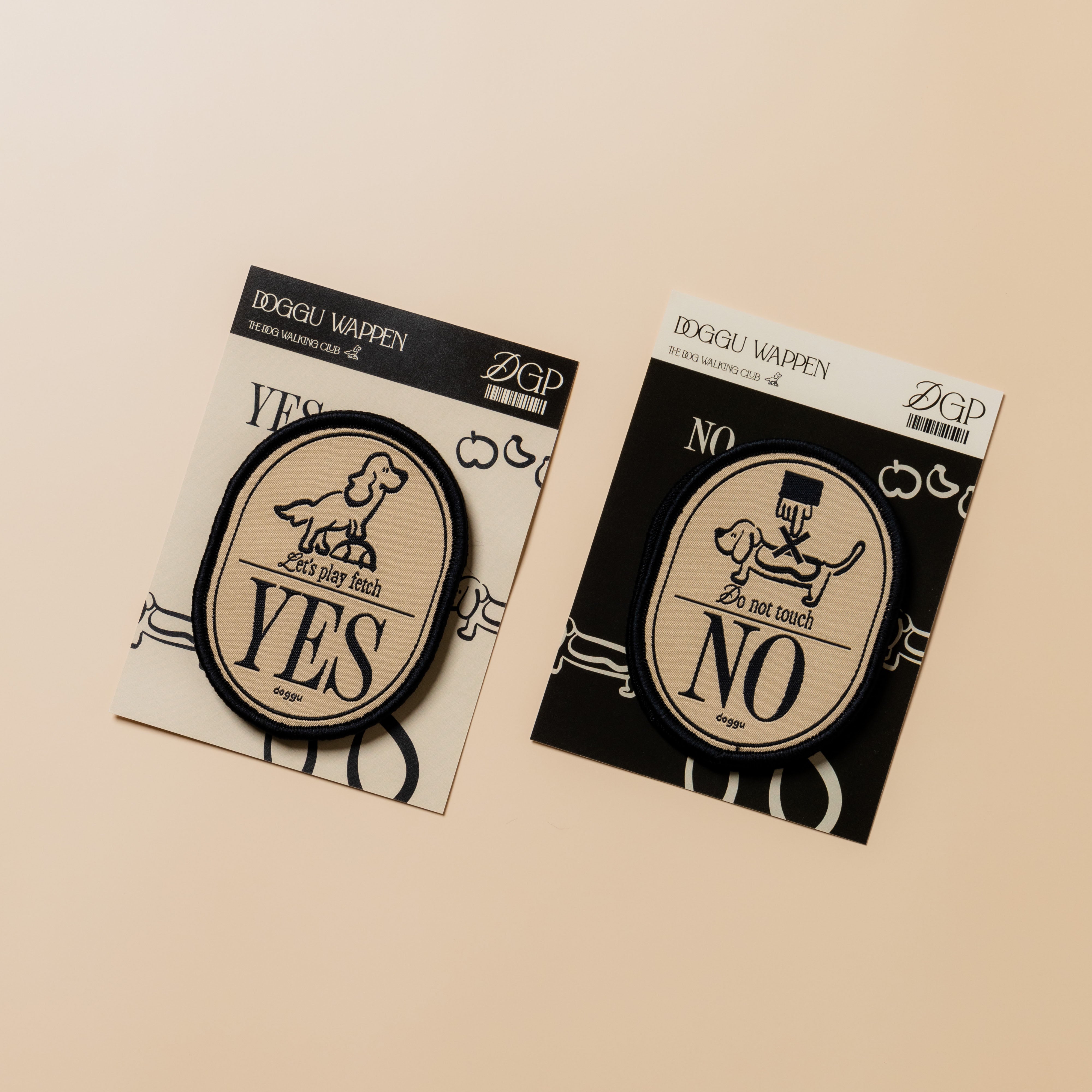 Doggu Wappen : NO Black