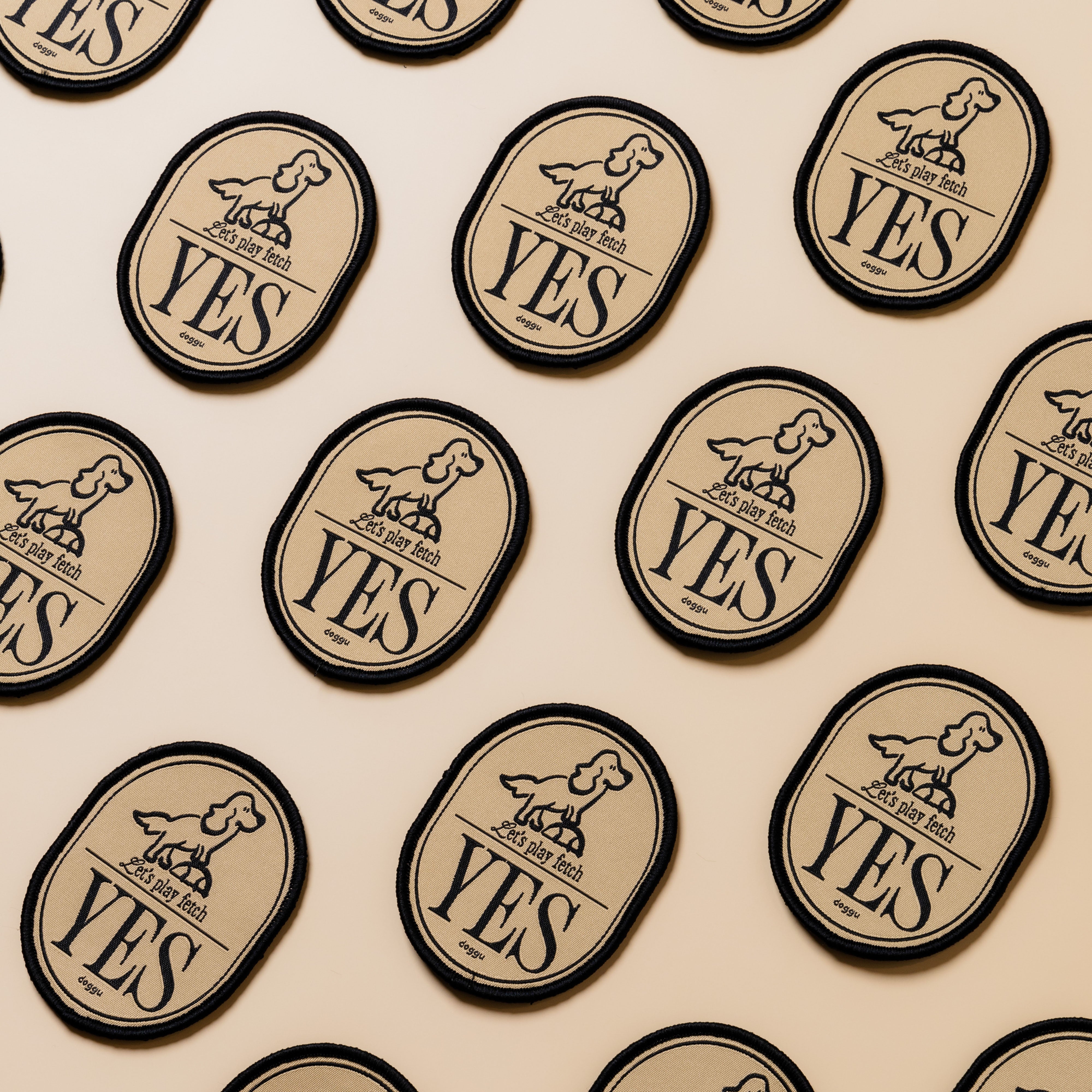 Doggu Wappen : YES Black