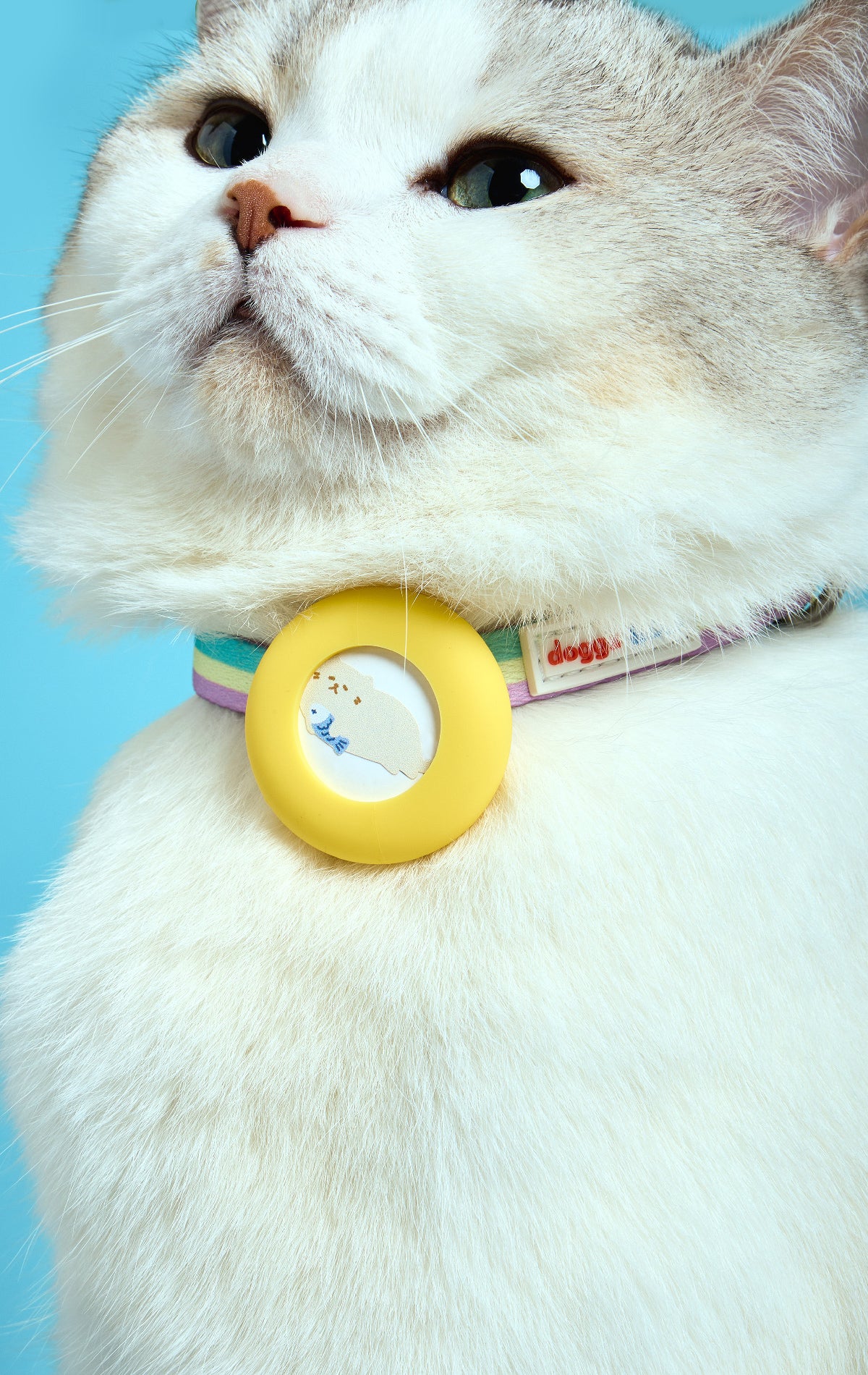 Doggu & Cat Safety buckle airtag collar