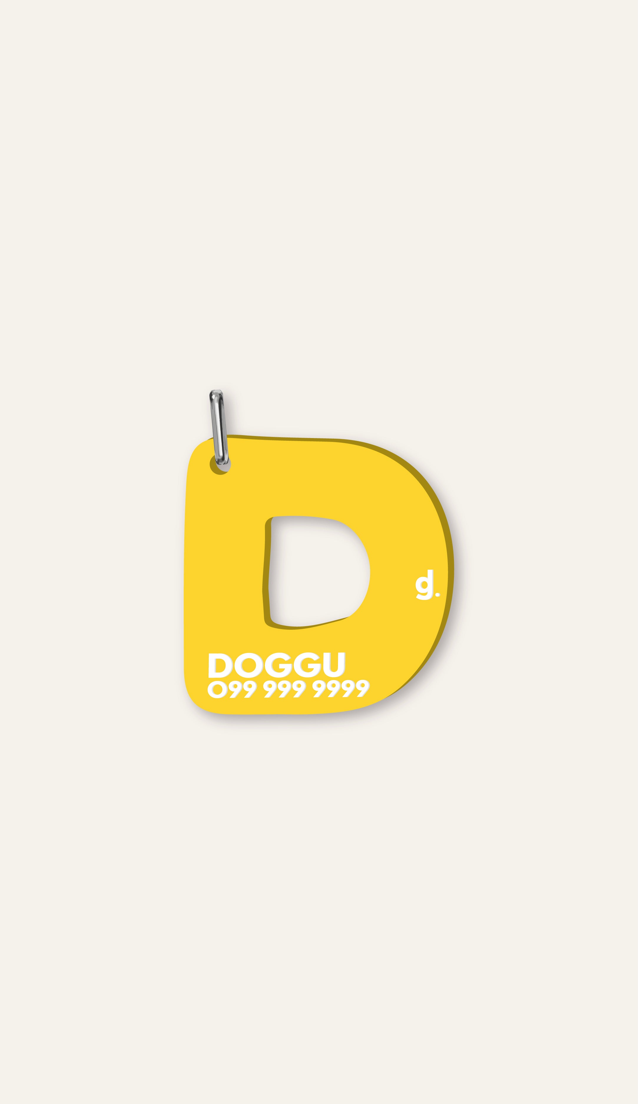 Alphabet initial charm