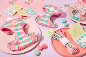 Perry Harness Set: Strawberry Afternoon
