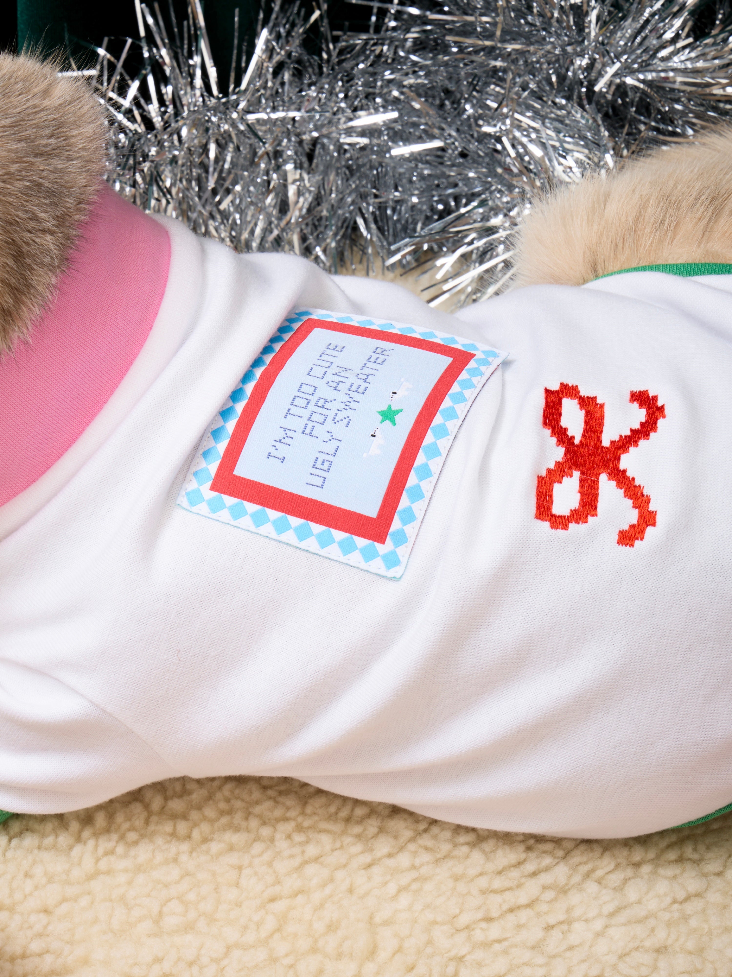 I’m too cute Pet Sweater : Chirstmas 2025 Collection