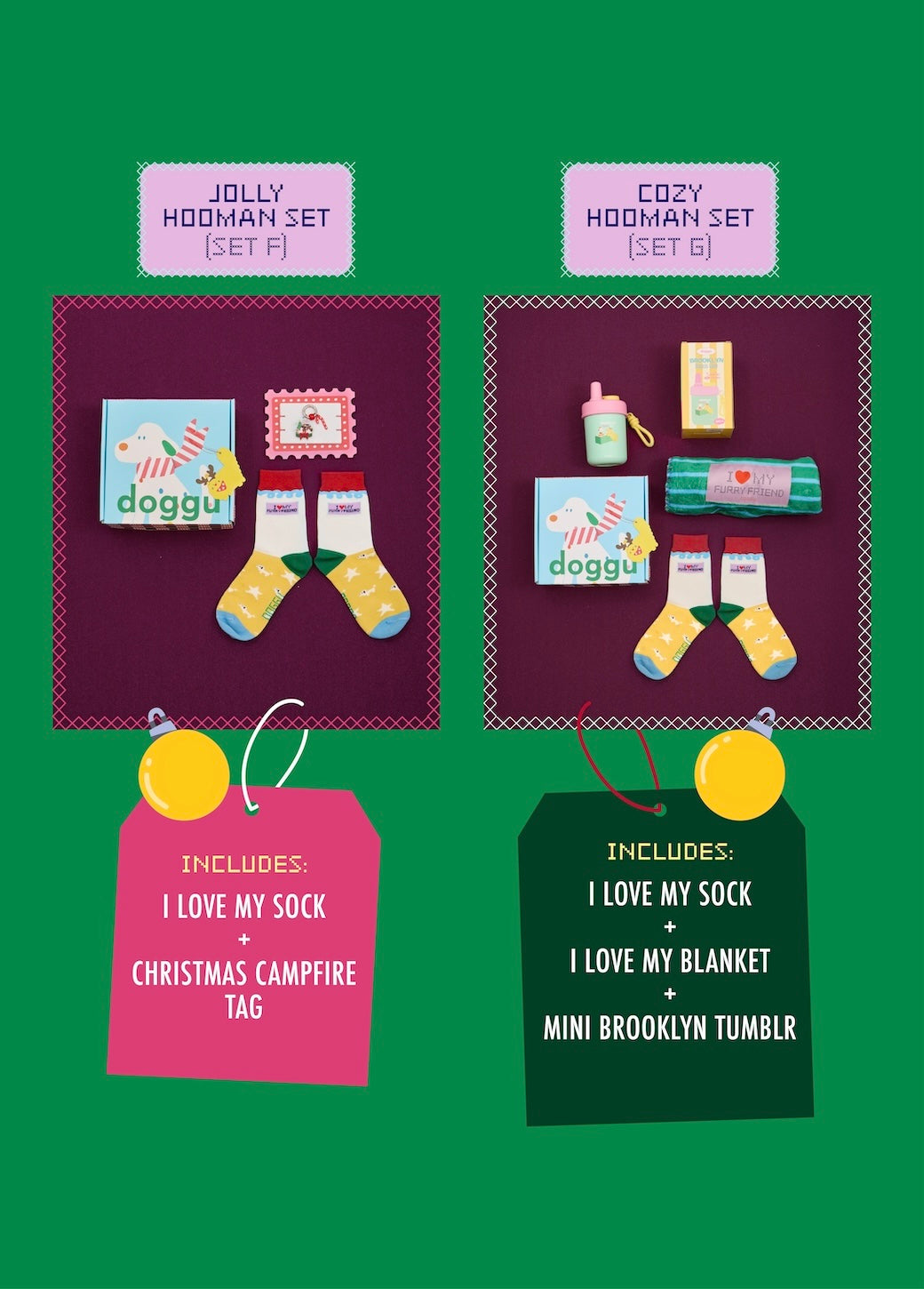 Doggu Gift Set (Set A) : Warm Together Set