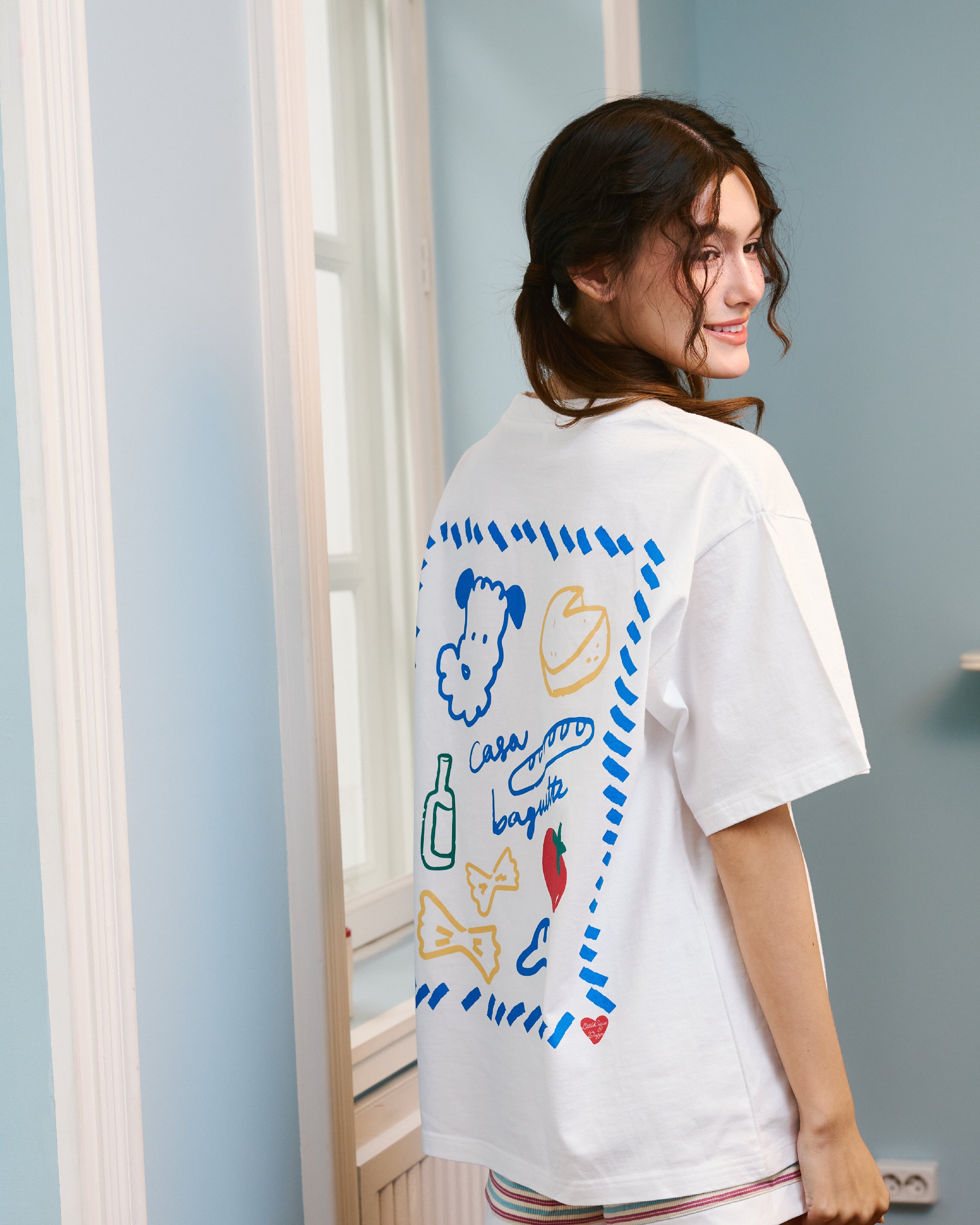 Doggu House X Little Casa tee