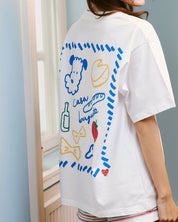 Doggu House X Little Casa tee
