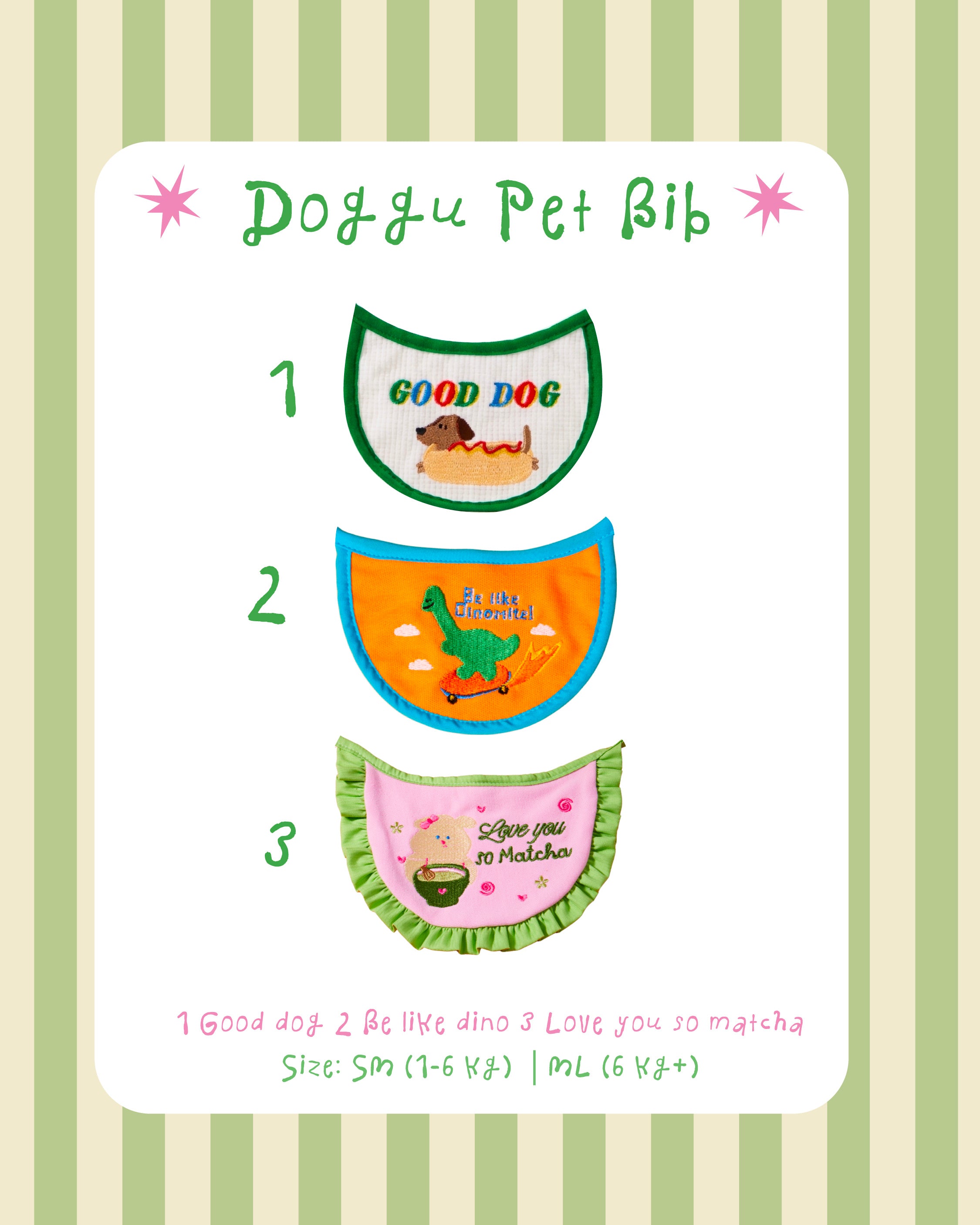 DOGGU HAPPY PET BIB II