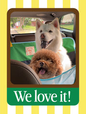 Car Seat Cover : Dirty Paws Welcome