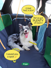 Car Seat Cover : Dirty Paws Welcome
