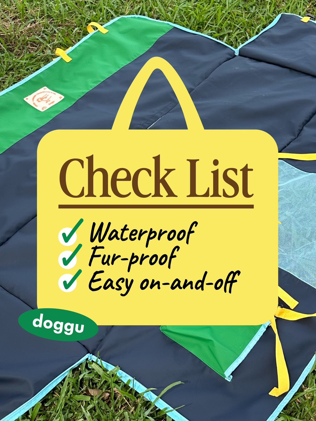 Car Seat Cover : Dirty Paws Welcome
