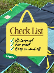 Car Seat Cover : Dirty Paws Welcome