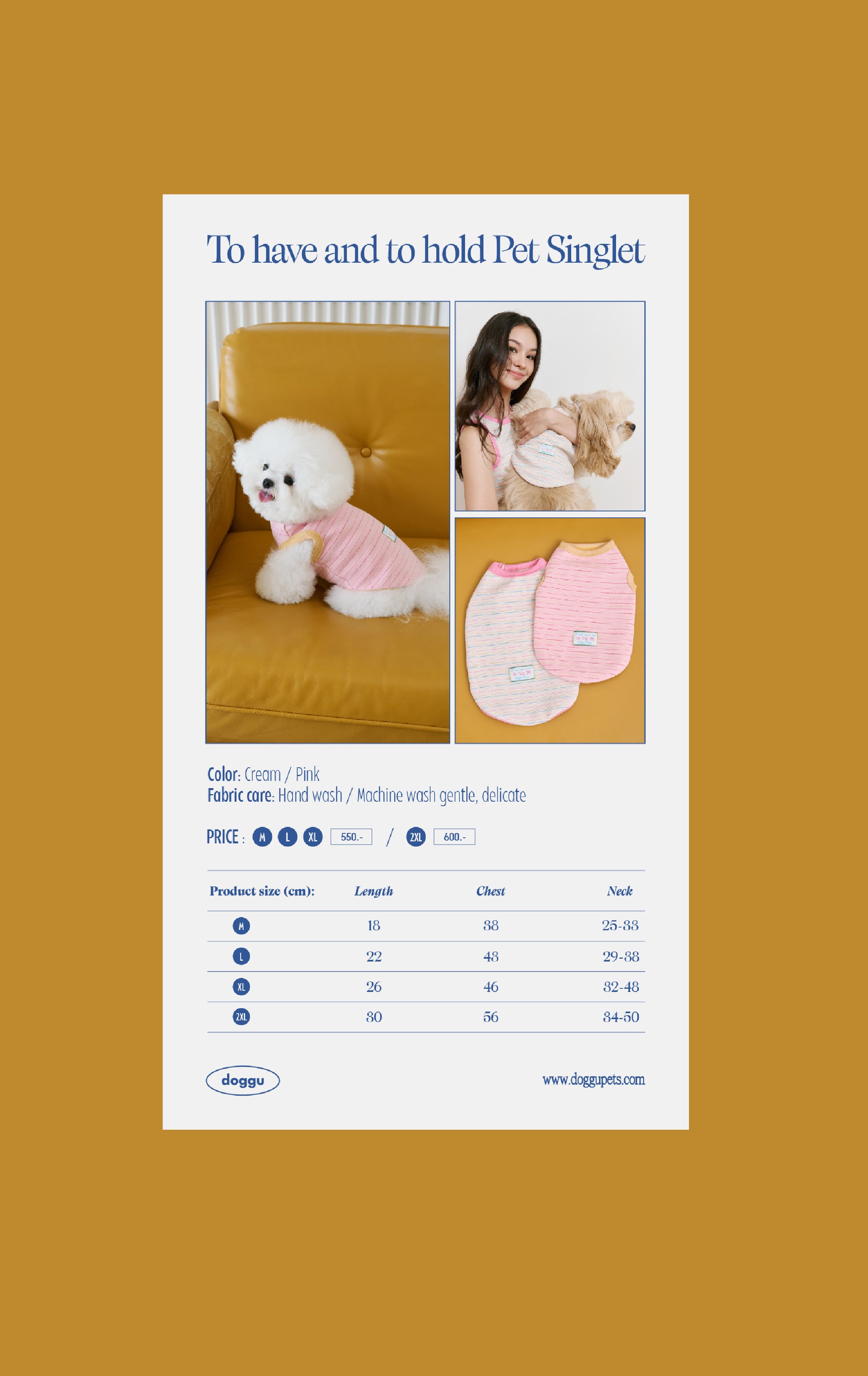 Fur baby To have and to hold Collection🎀