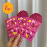 Ang bao Pink and gold envelopes
