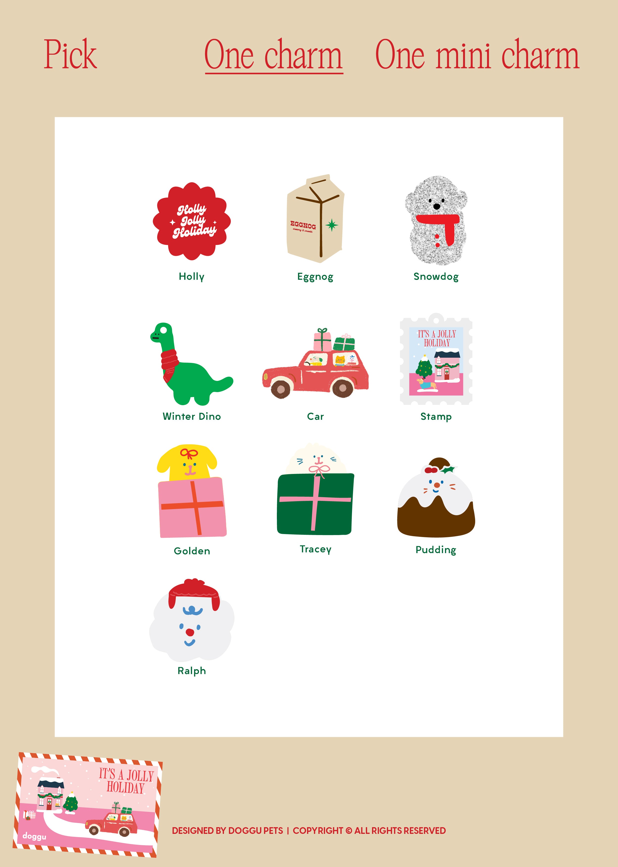 Create your own TAG : It's a jolly holiday