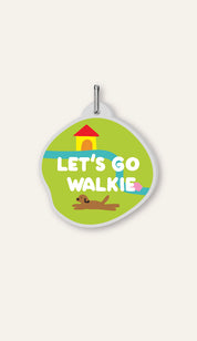 Let's go walkie Charm