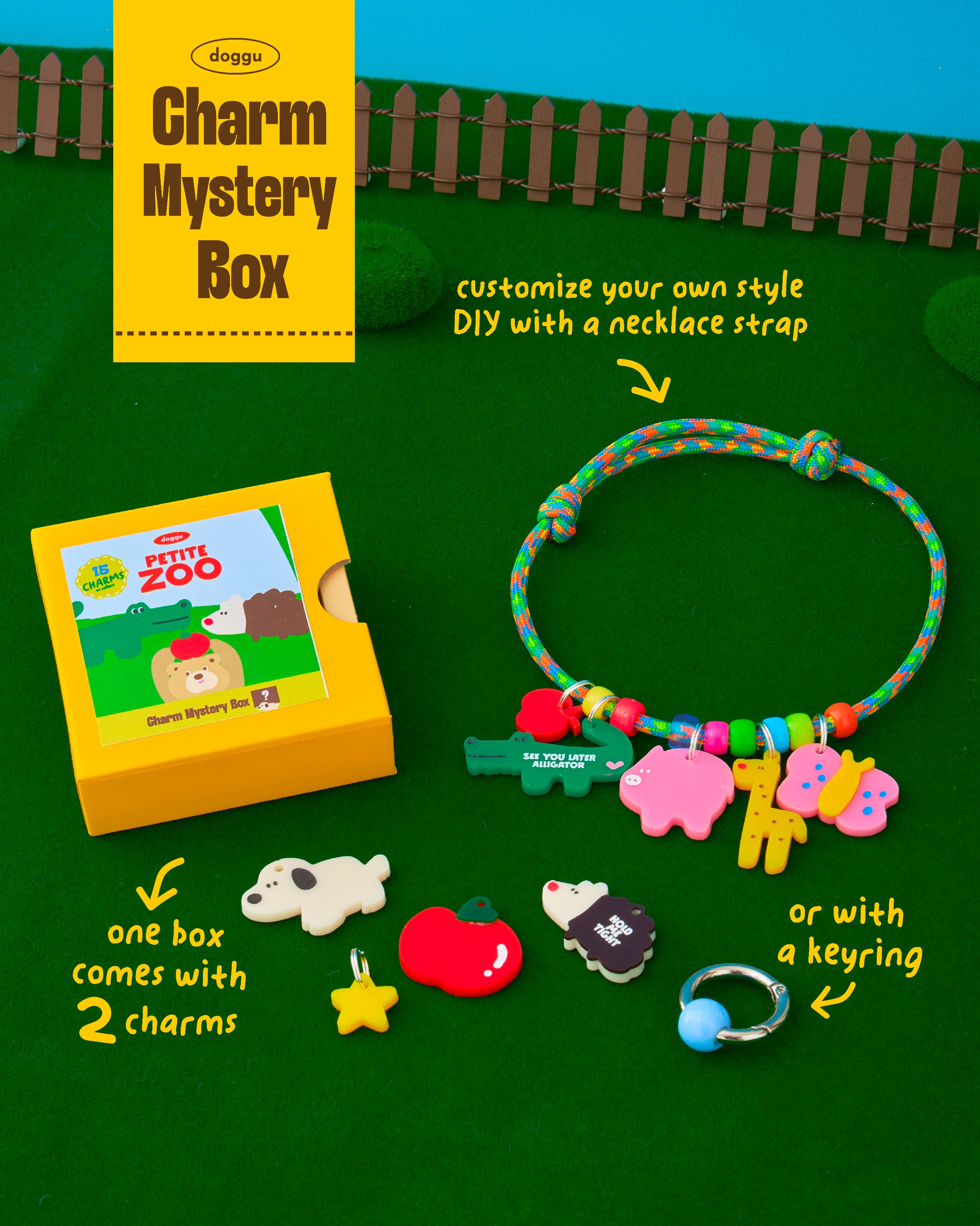 Petite Zoo Mystery Charm Box